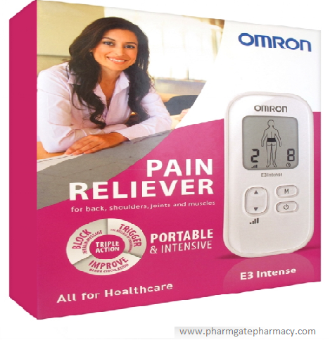 Home pain relief with OMRON E3 Intense